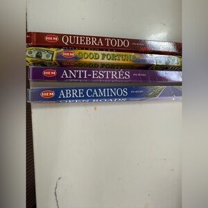 Hem Incense Stick Collection - Red, Green, Purple, Blue